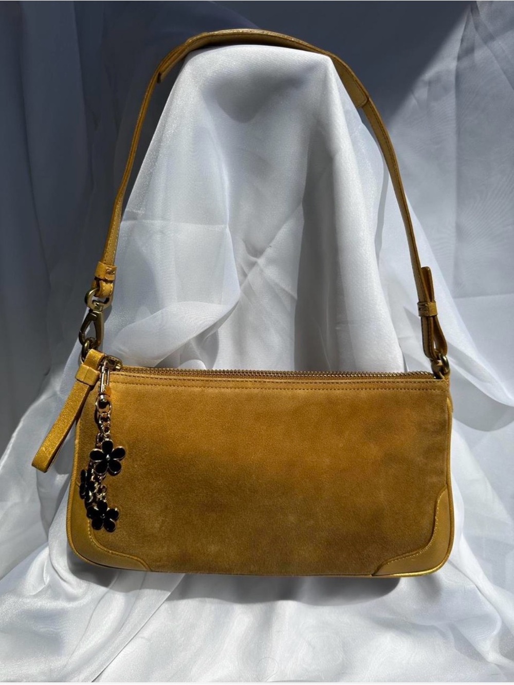 Coach Vintage Y2K Suede Shoulder Bag